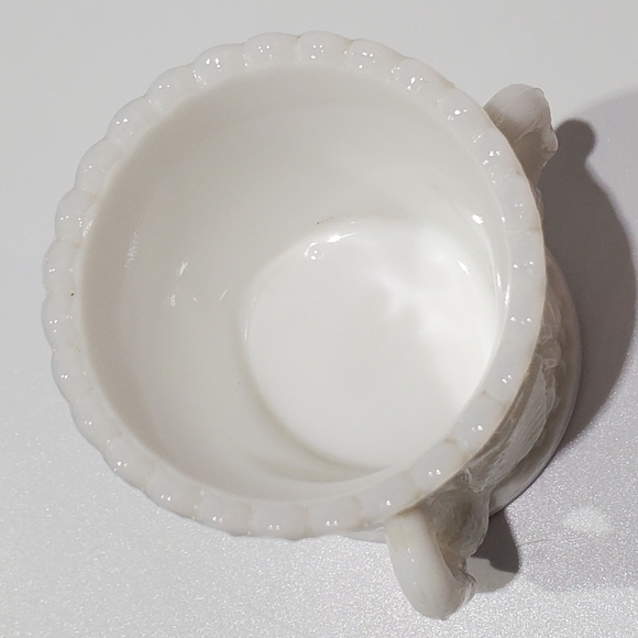 Vntg "Swan" Milk Glass Toothpick Holder by Westmoreland - Picture 14 of 14